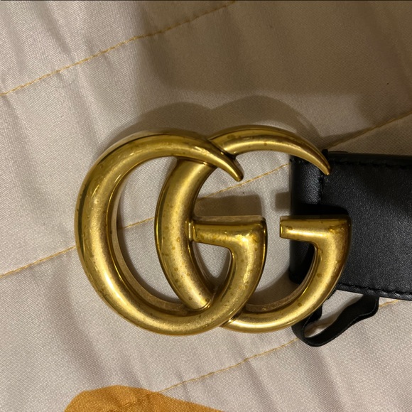 Gucci Marmont Wide Belt / Size 105/42 (size 16) - Picture 4 of 8